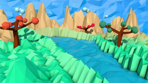 Low Poly Canyon